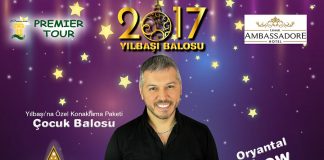Limak Ambassadore Hotel Sertaç Balcı 2017 Yılbaşı Programı