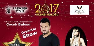 Vivaldi CE Gold Hotel Özer Balkan Yılbaşı Balosu 2017