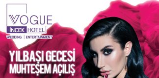 Vogue İncek Hotel İrem Derici Yılbaşı 2017 Programı