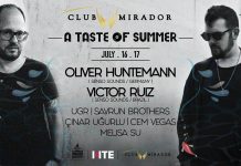 Taste of Summer 16 Temmuz’da Mirador Club’da