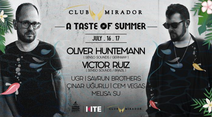 Taste of Summer 16 Temmuz’da Mirador Club’da