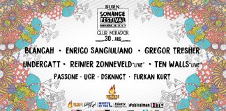 Burn Sonance Festival Ankara 30 Ağustos’da Mirador Club’da